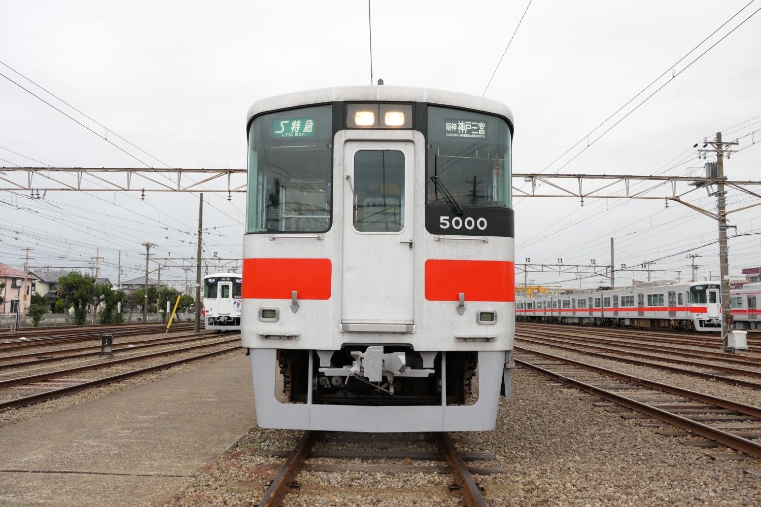 山陽電車 5000系　S特急・阪神神戸三宮行き