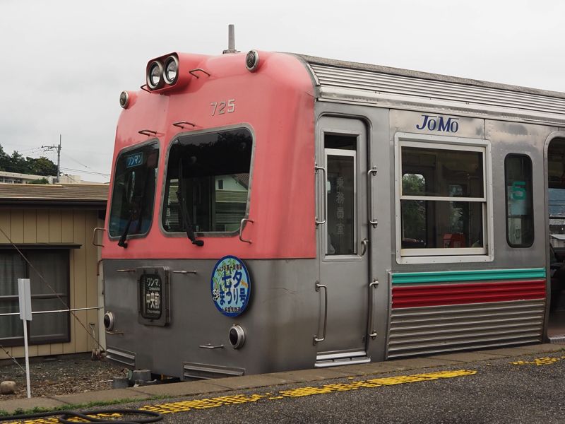 上毛電気鉄道700形（筆者撮影）