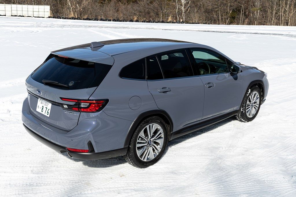 スバル「レヴォーグ レイバック」のディテール（写真：三木 宏章）