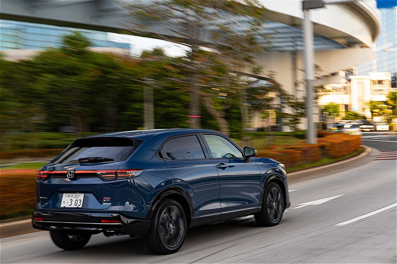 ホンダ「ヴェゼル e:HEV RS」（写真：三木 宏章）