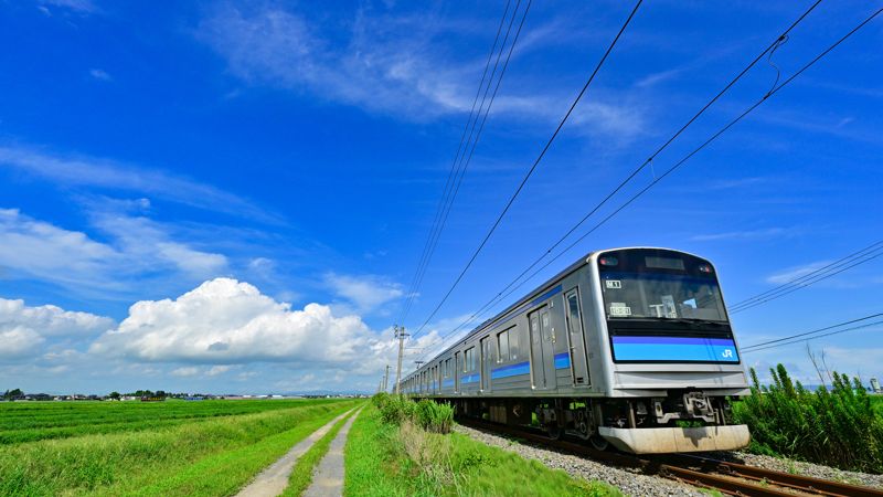 仙石線をゆく205系。東日本大震災前後を走り続けてきた（筆者撮影）