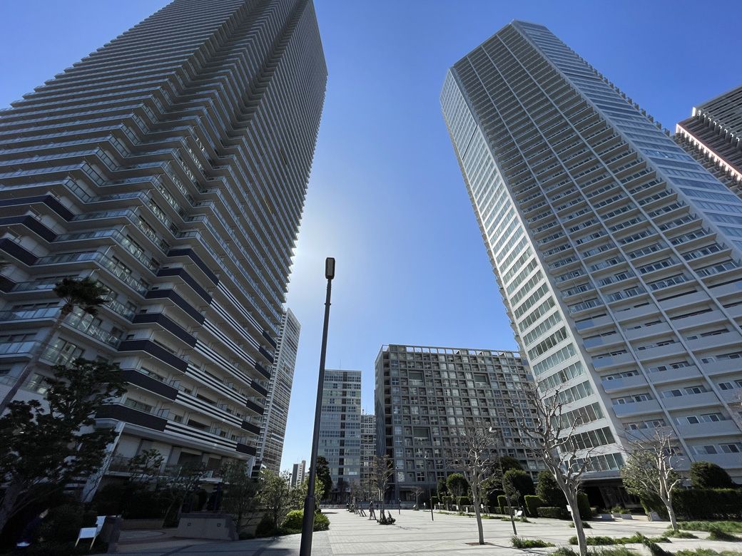 東雲地区のタワマン群（筆者撮影）