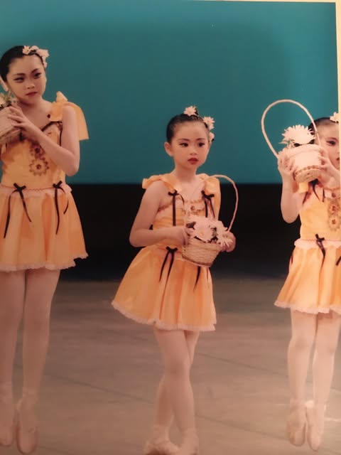 子ども時代はバレエに打ち込んでいた（本人提供）