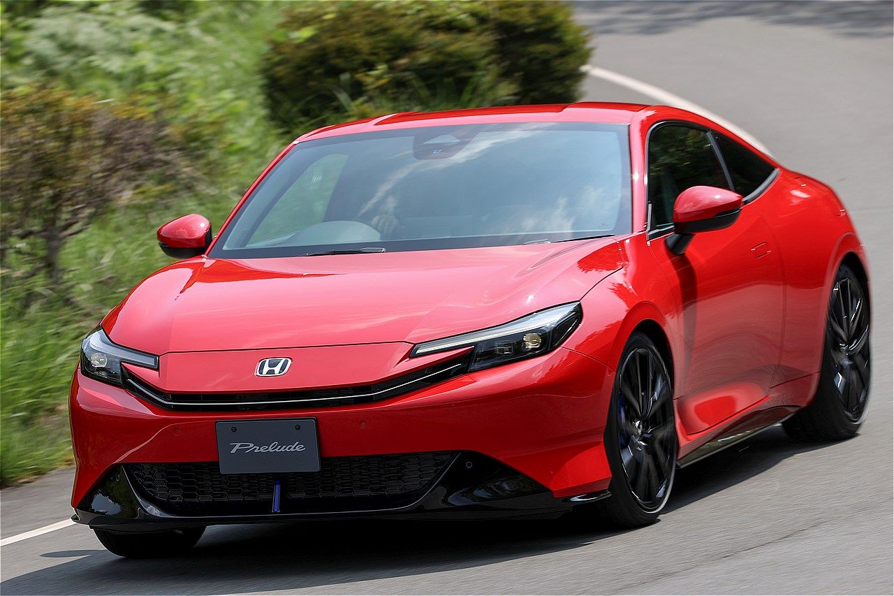 ホンダの新型「プレリュード」（写真：本田技研工業）