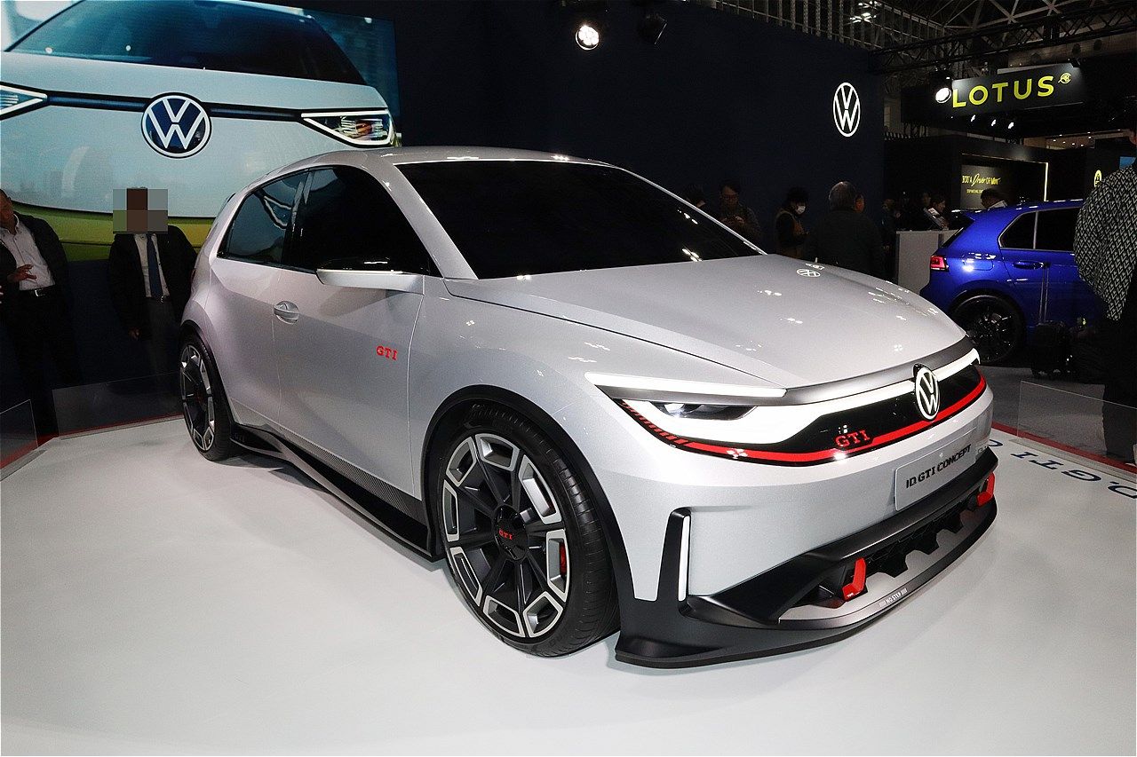 フォルクスワーゲン「ID. GTIコンセプト」（写真：筆者撮影）