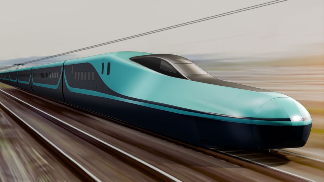 JR東日本が開発中の新型新幹線車両E10系のイメージ。インドの高速鉄道にも同型車が導入される(画像:JR東日本)