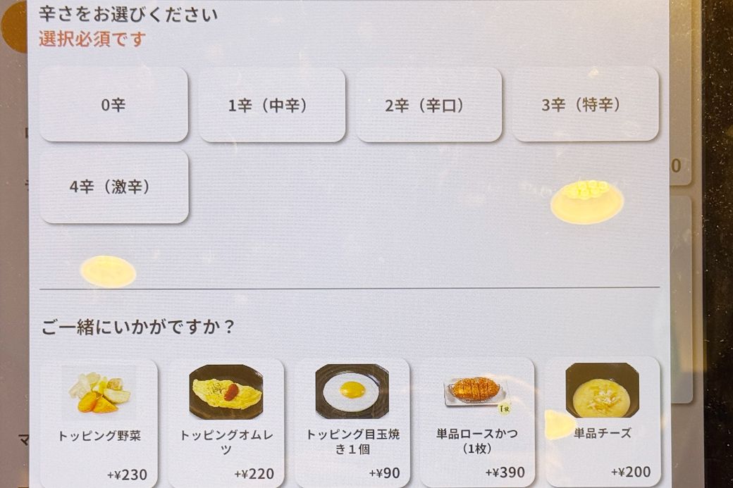 辛さは0辛〜4辛の5段階。0辛でもしっかりスパイスを感じます（写真：筆者撮影）