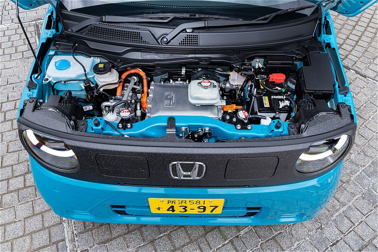 ホンダの軽乗用車クラスBEV「N-ONE e:」（写真：三木 宏章）