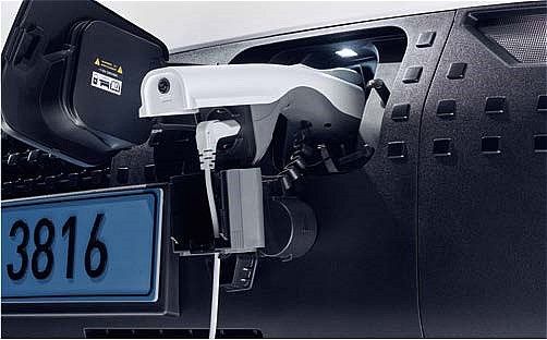 ホワイトハウスが展示していたヒョンデの商用BEV「ST1」（写真：ホワイトハウス）