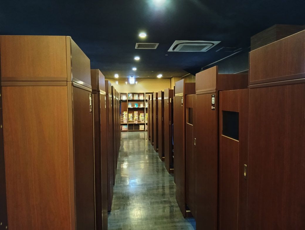 ブース席（筆者撮影）