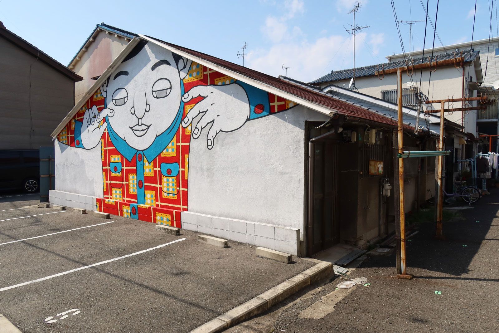 アートの街風景