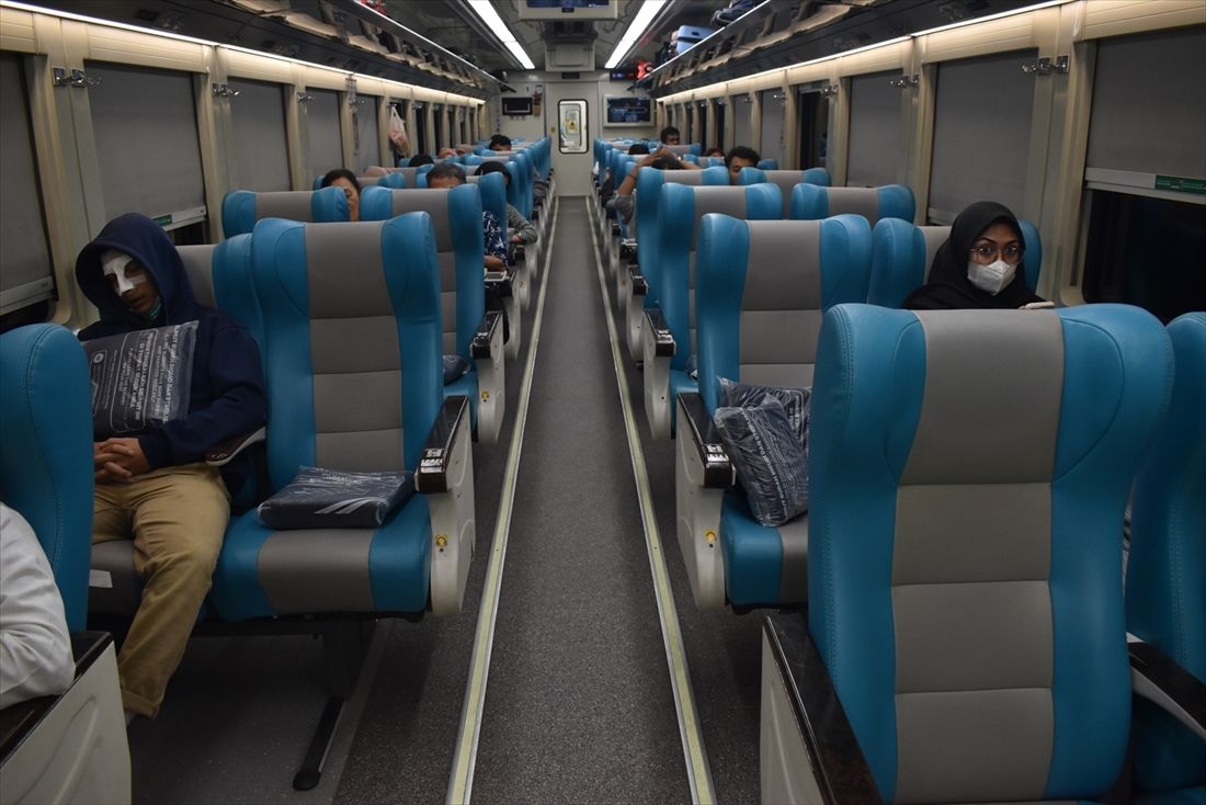 一般のエグゼクティブ車両（筆者撮影）