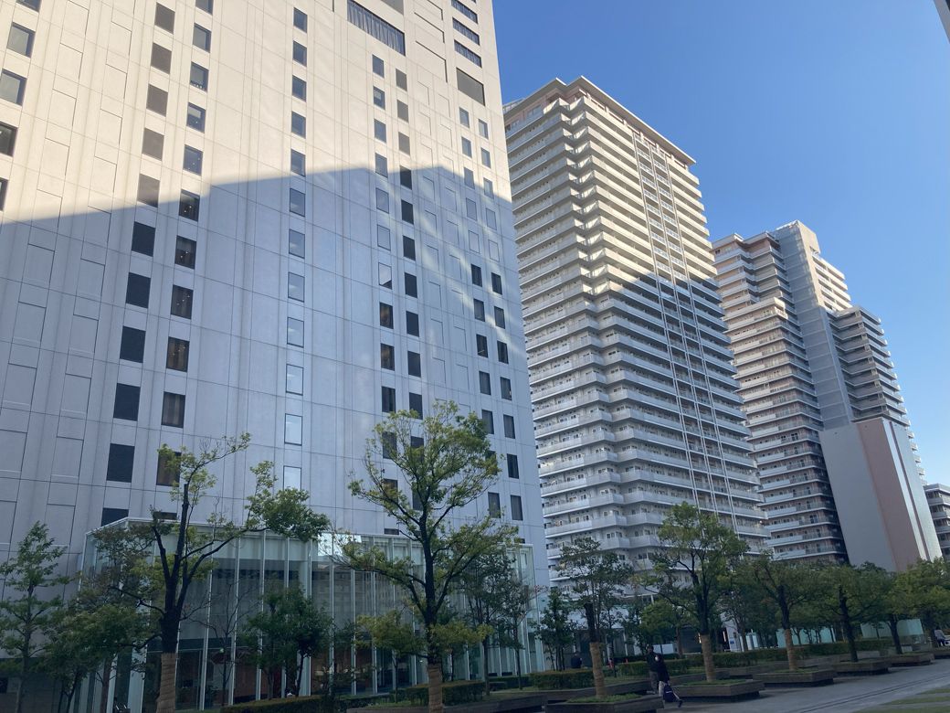 タワマンが多く、人口密度が高い“高層住宅街”でもある（筆者撮影）