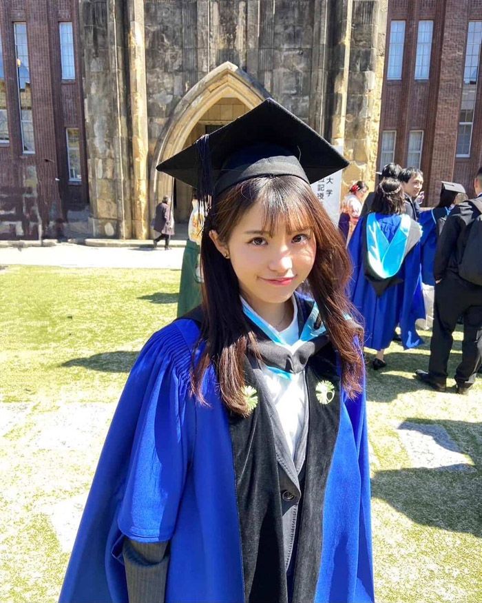 大学院修了式のときの様子（写真：本人提供）