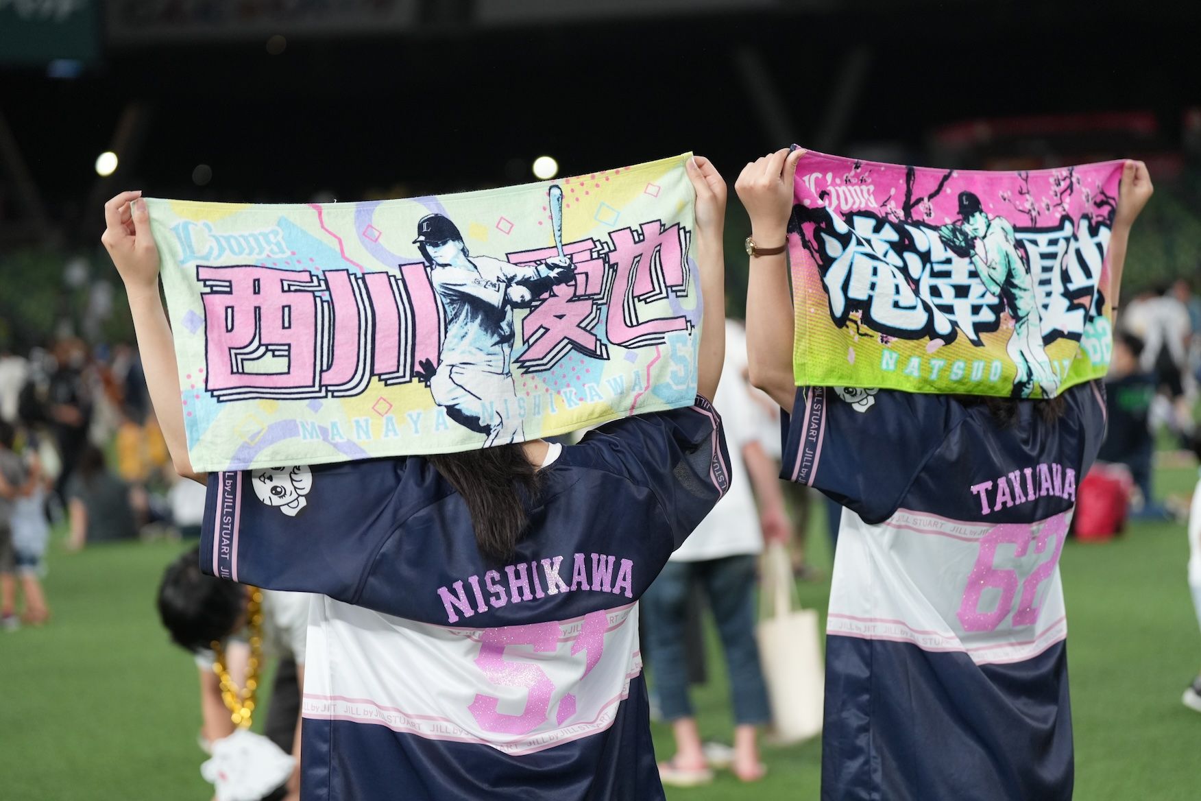 試合後のフィールドウォーク（写真：西武ライオンズ）