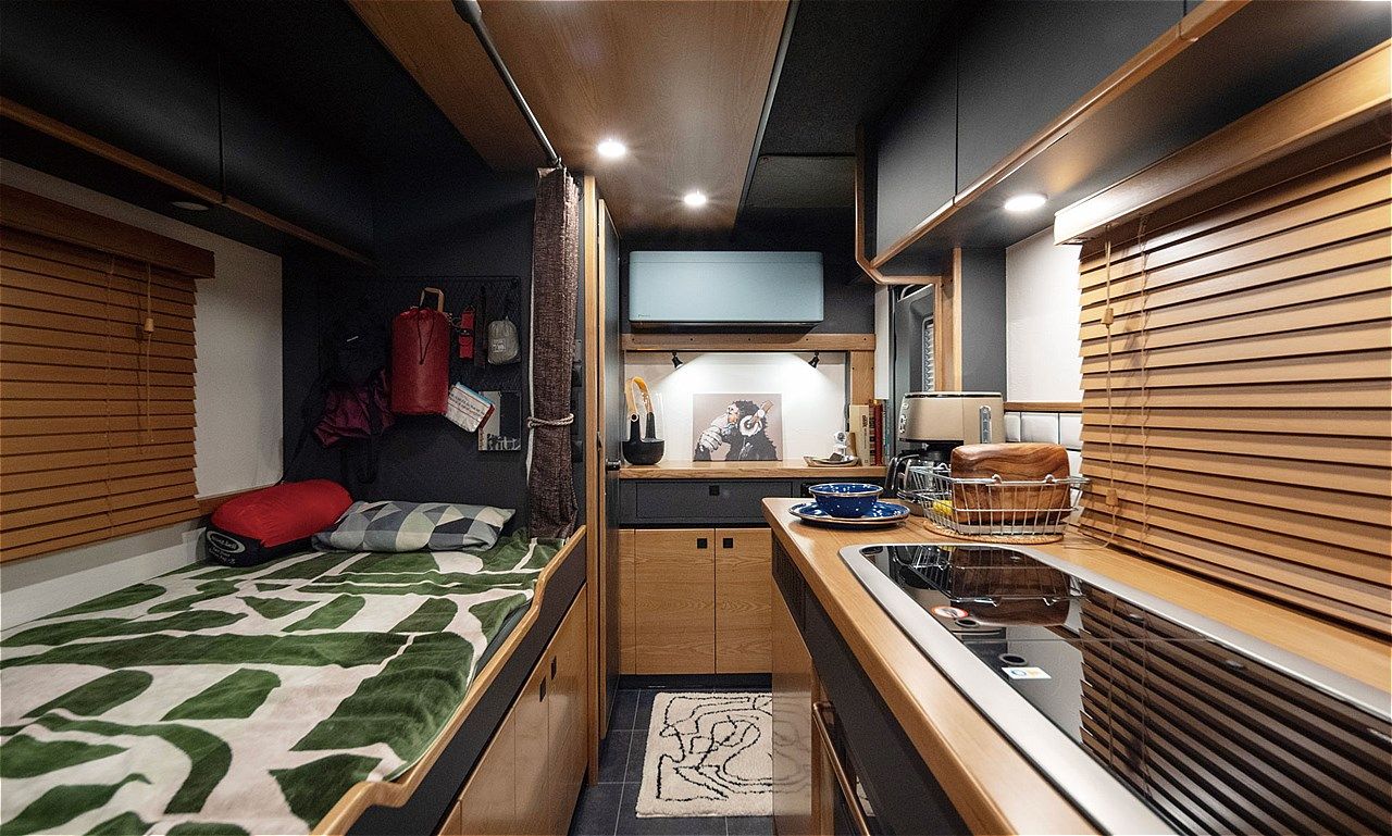 NTBの新作キャンピングカー「ジオローム」（写真：日いすゞA&S）