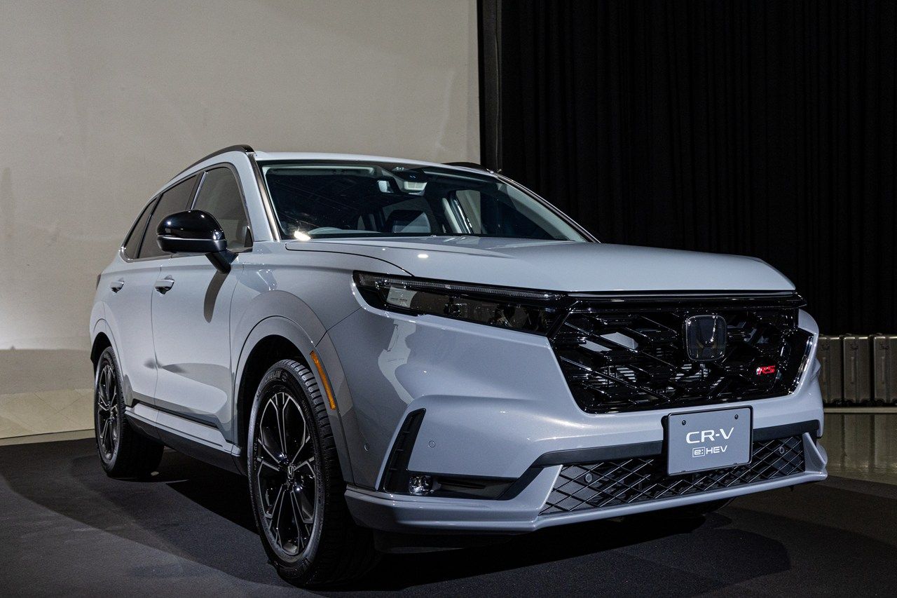 ホンダ新型「CR-V e:HEV」（写真：三木 宏章）