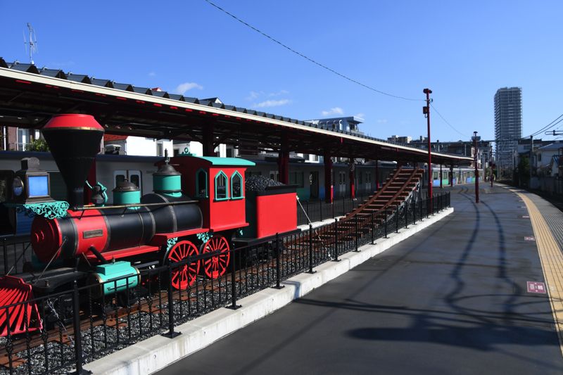 豊島園駅（記者撮影）