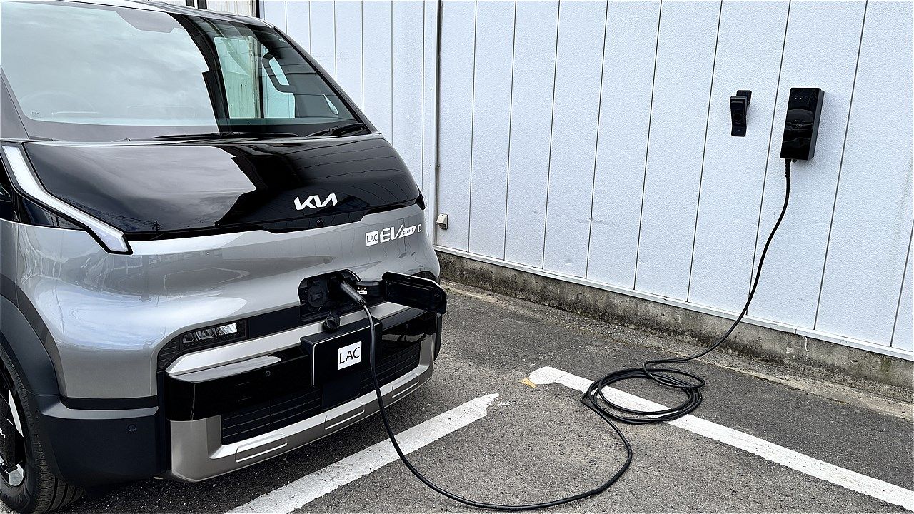 LACホールディングスのBEVキャンピングカー「LAC EVキャンパーP」（写真：LACホールディングス）