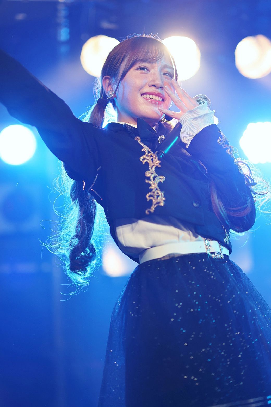 夏目坂46ではプロのアイドル顔負けのパフォーマンスを披露していた （写真提供：望月優夢さん）