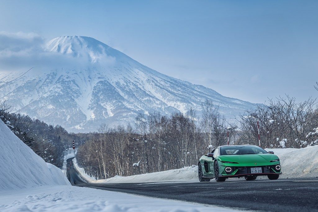 北海道で開催されたランボルギーニ「テメラリオ」「ウルスSE」試乗会の様子（写真：Lamborghini）
