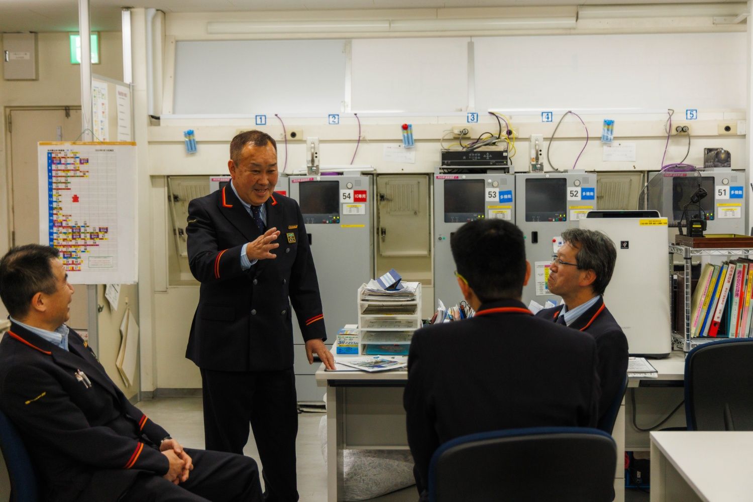 東武東上線　志木駅　相良紀章駅長