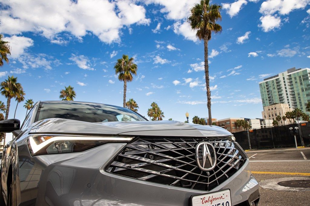 ホンダがアメリカで販売するアキュラブランドのコンパクトSUV「ADX」（写真：平野 陽）