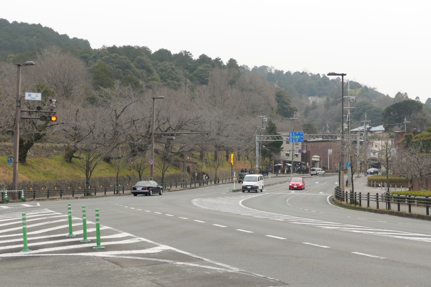 京都　蹴上交差点