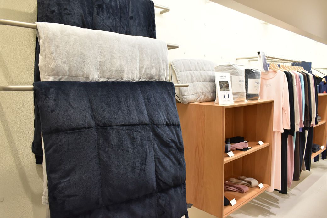 さらなる飛躍のために最も注力している布団（筆者撮影）