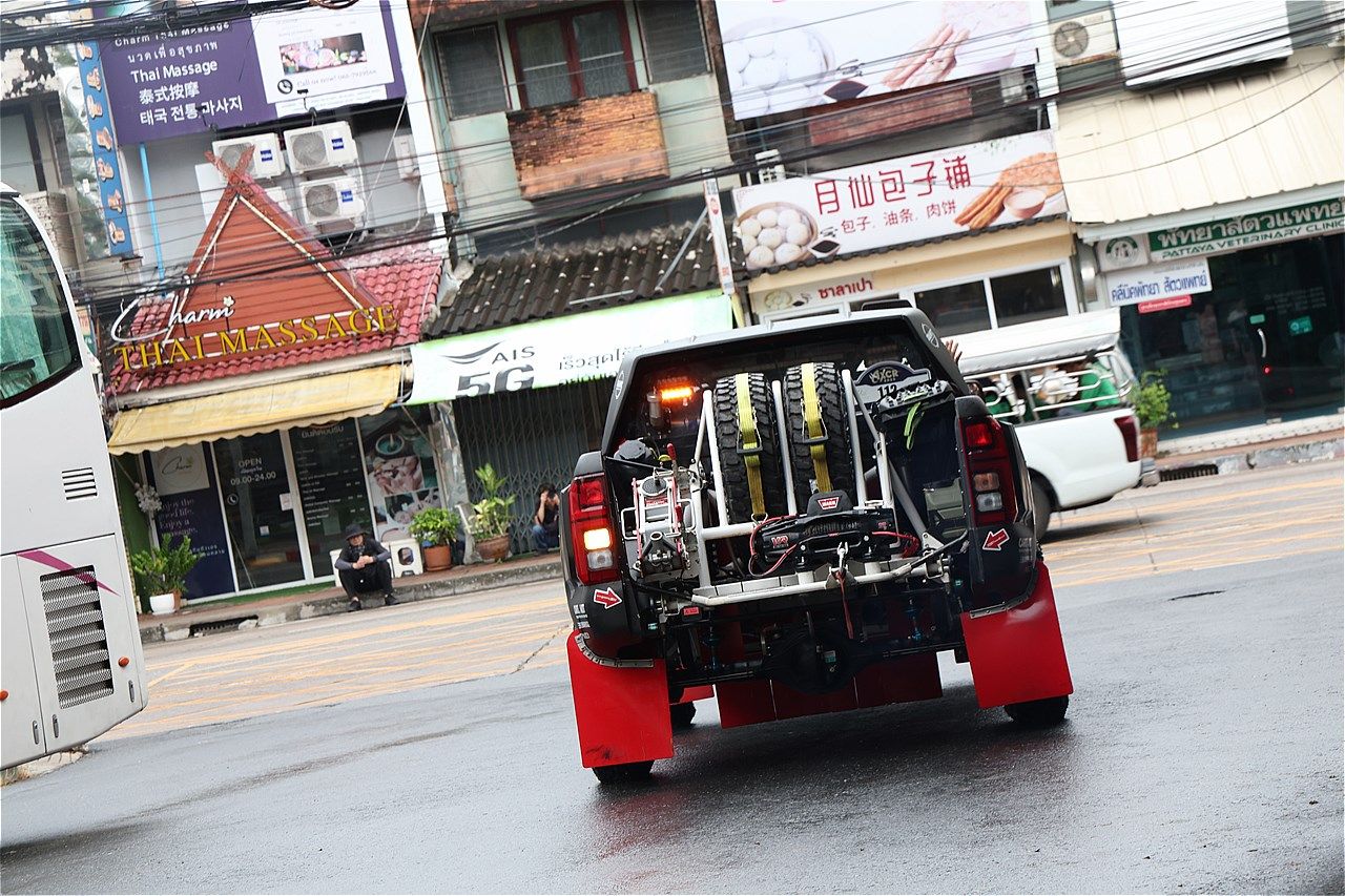 アジアンクロスカントリーラリー2025とチーム三菱ラリーアートの様子（写真：三木 宏章）