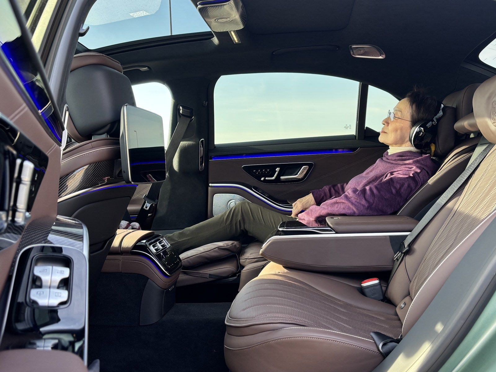 メルセデスAMG「S63 E パフォーマンス」（写真：桃田健史）