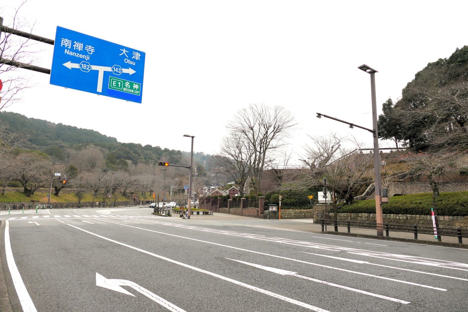 京都　蹴上交差点