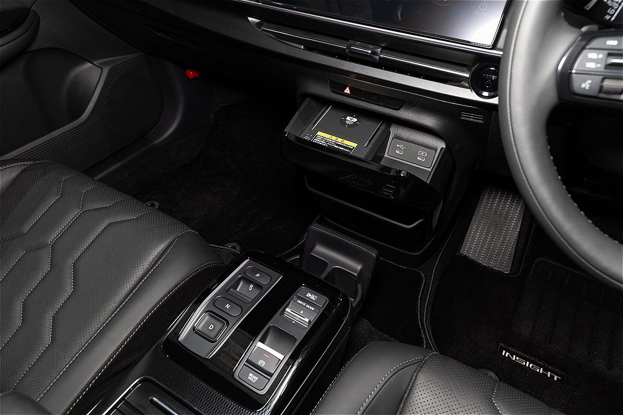 ホンダが2026年春発売を予定している新型BEV「インサイト」（写真：三木 宏章）