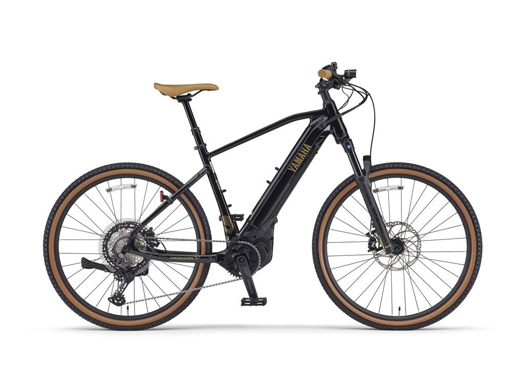 ヤマハの新型スポーツ電動アシスト自転車「クロスコアRV」（写真：筆者撮影）