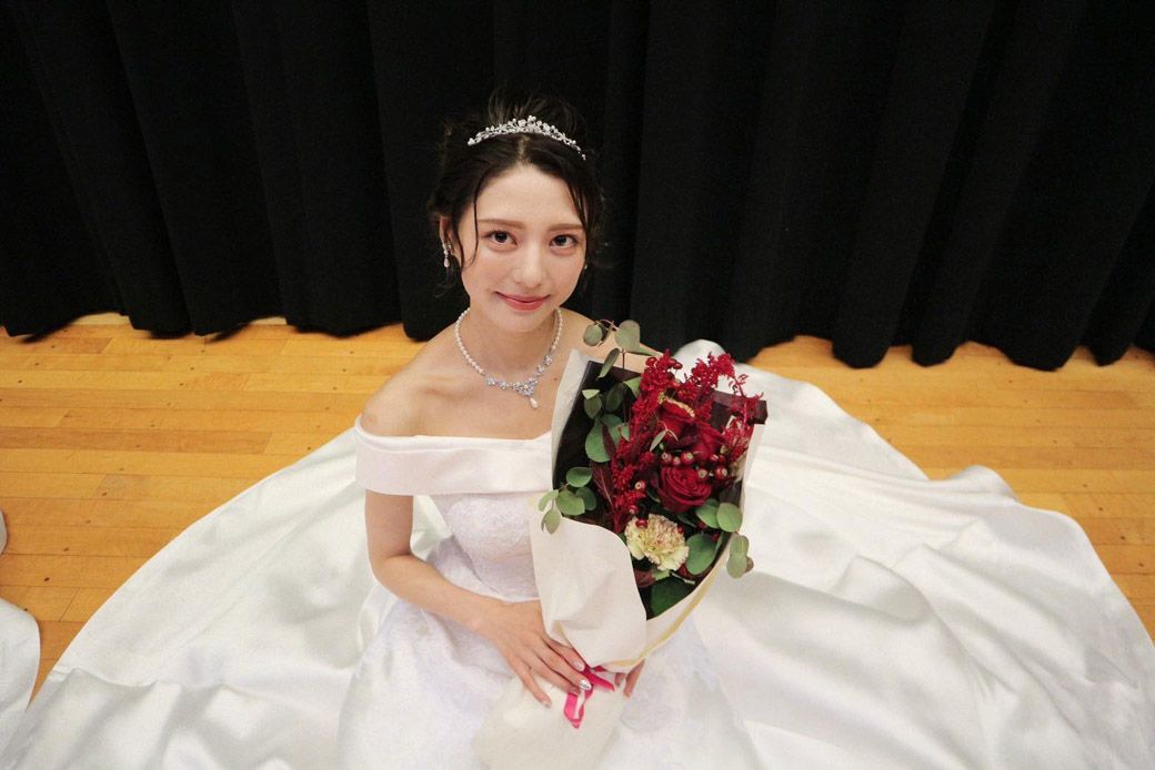 ミスコン出場時の様子（写真：本人提供）