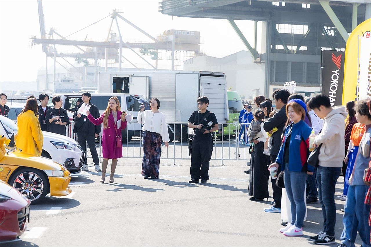 「GIRLS CAR COLLECTION × Japan Mobility Show 2025」の様子（写真：三木 宏章）
