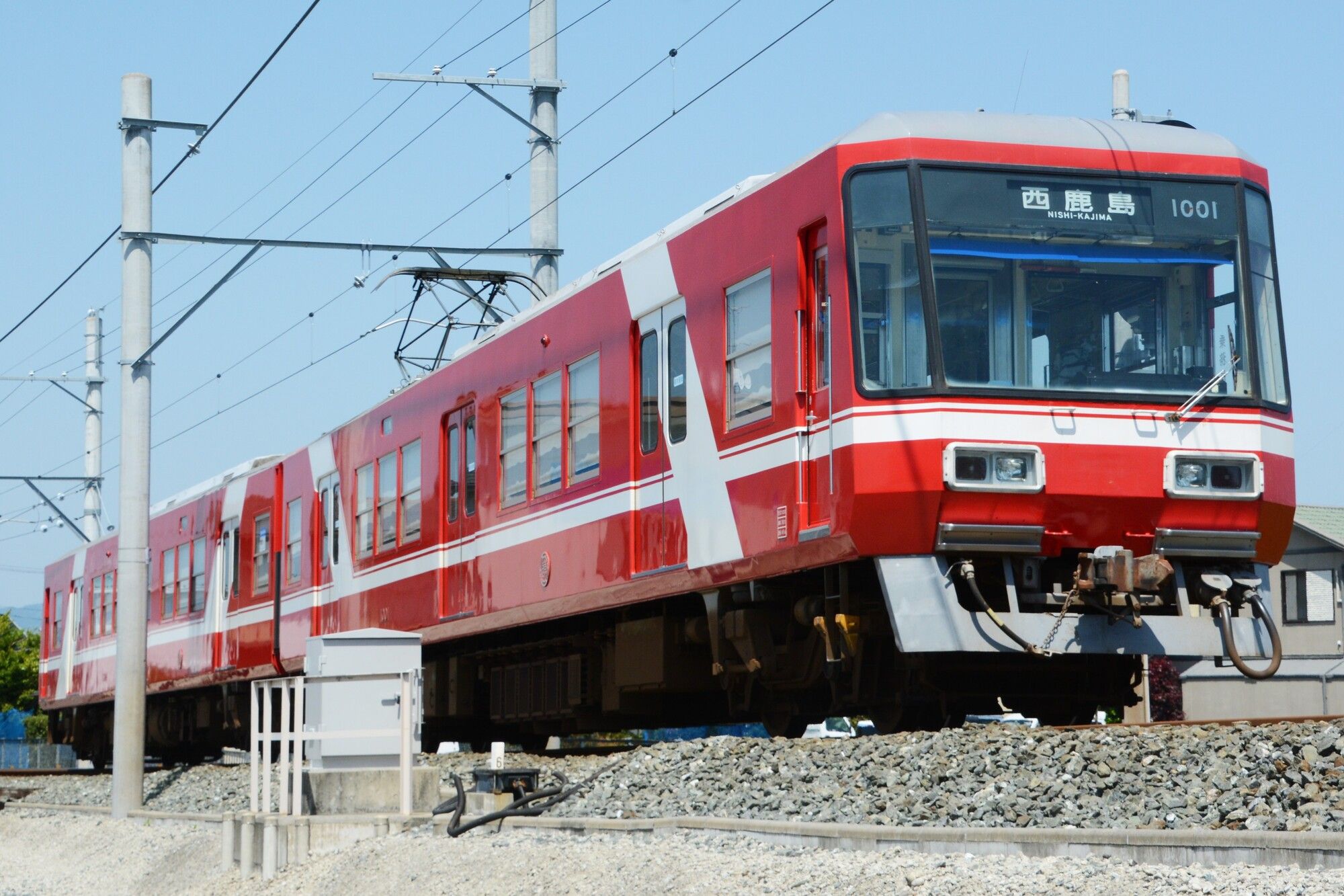 台北メトロと友好協定を結んだ遠州鉄道（静岡県）の電車（写真：村上暁彦／PIXTA）