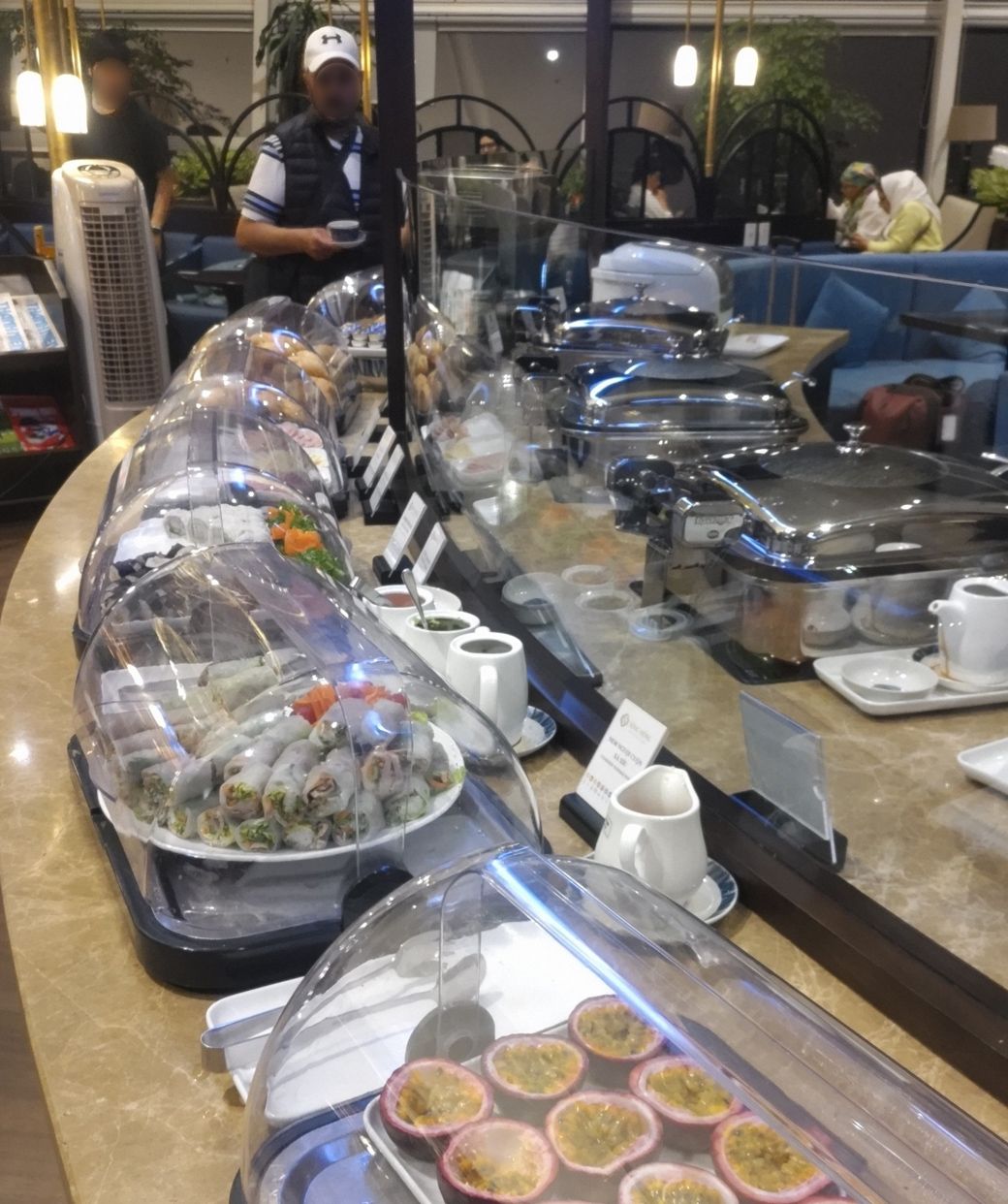 パッションフルーツ食べ放題は神すぎる⋯！（筆者撮影）