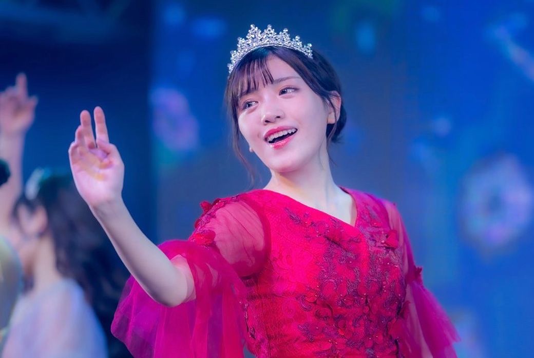 夏目坂46ではプロのアイドル顔負けのパフォーマンスを披露していた （写真提供：望月優夢さん）