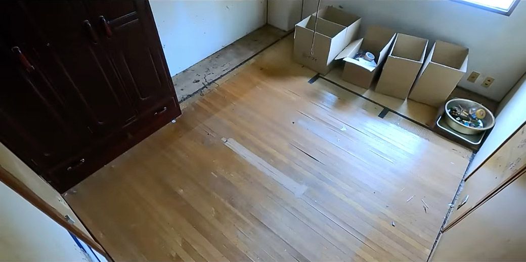 すっかりきれいな状態になった姉妹の部屋（写真：「イーブイ片付けチャンネル」より）