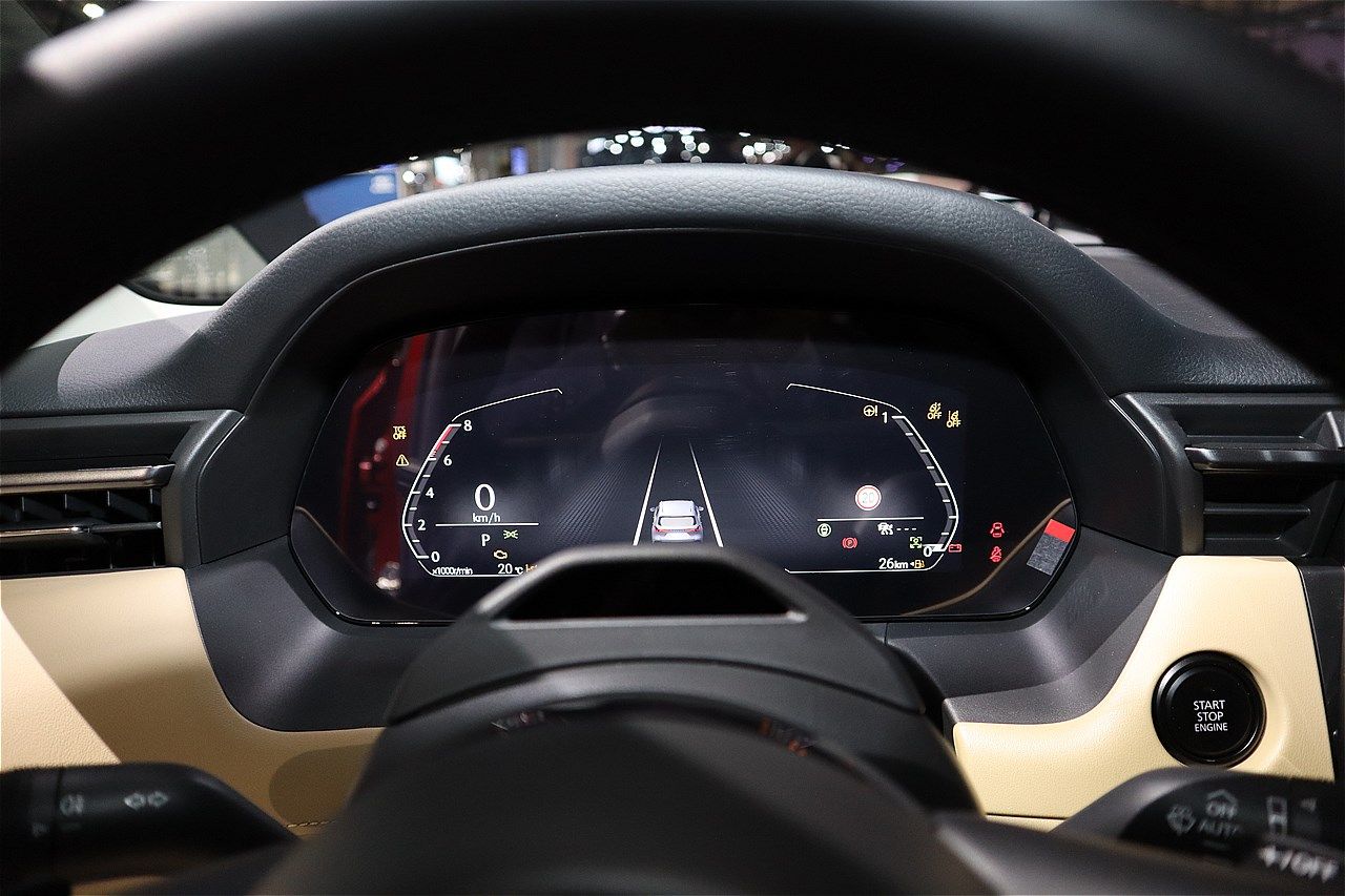 ジャパンモビリティショー2025に展示されたマツダの新型「CX-5」（筆者撮影）