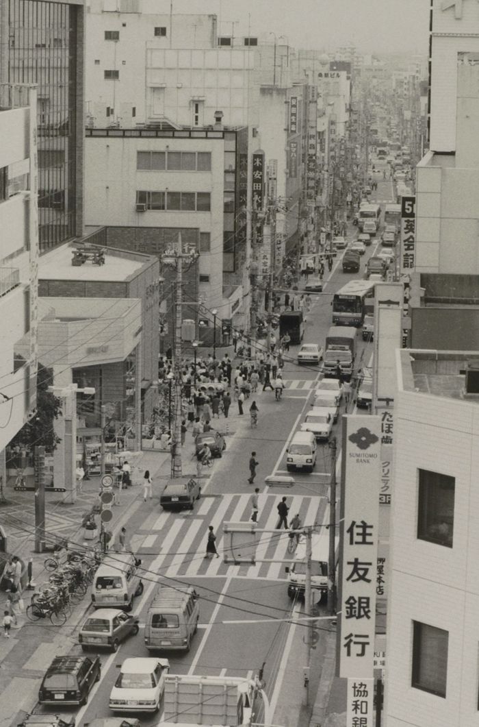 埼玉県浦和市中心街（写真：1987年09月28日、高橋孫一郎撮影）