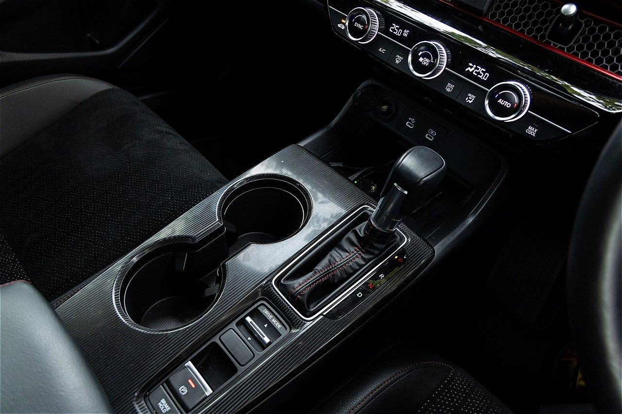 タイで試乗したホンダ「シビック e:HEV RS」（写真：筆者撮影）