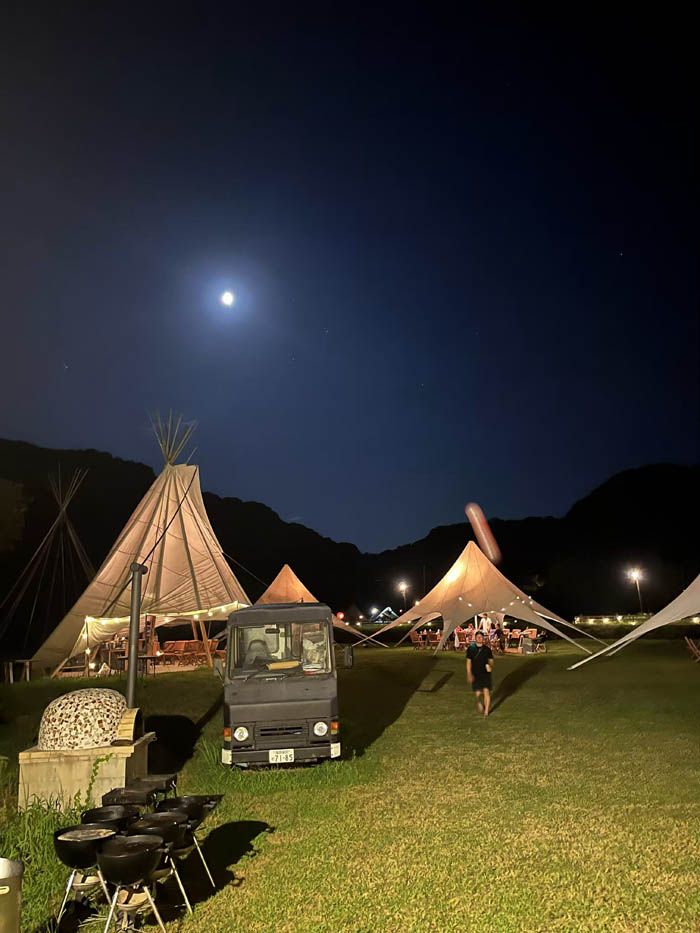 糸島にある「唐泊VILLAGE（カラドマリヴィレッジ）」（写真：筆者撮影）