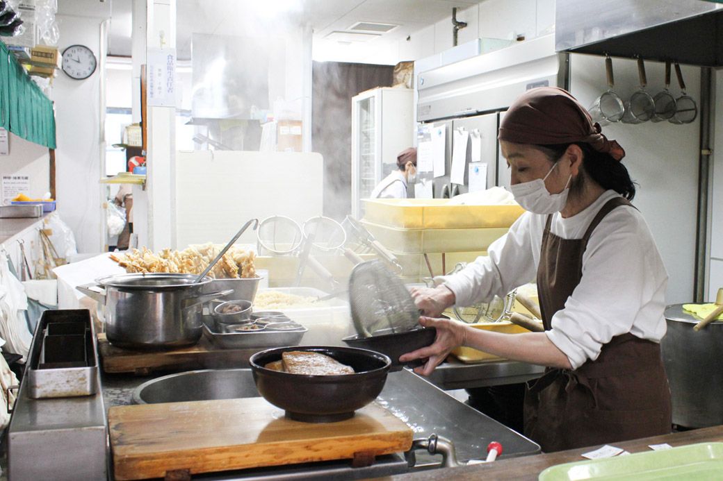 調理場も見どころ（写真：筆者撮影）