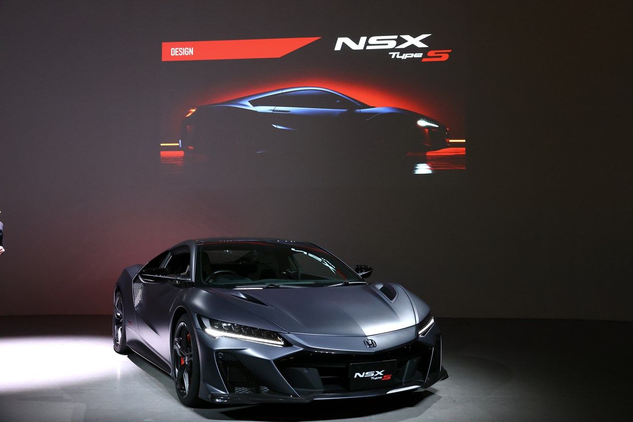 ホンダ「NSX Type S」事前説明会の様子（撮影：尾形文繁）