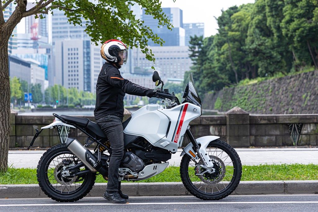 ドゥカティ「デザートX」のディテール（東洋経済オンライン編集部撮影）