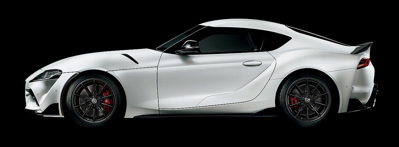 一部改良モデルとなるスープラRZグレード（写真：トヨタ自動車）