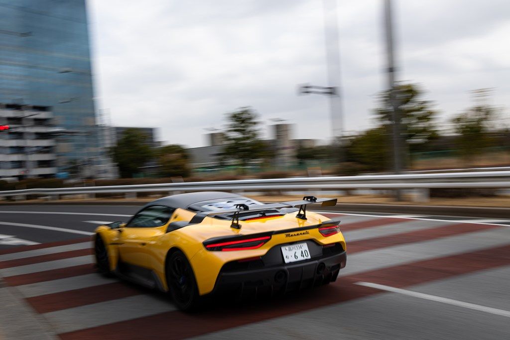 マセラティの最新モデル「GT2ストラダーレ」（写真：三木 宏章）