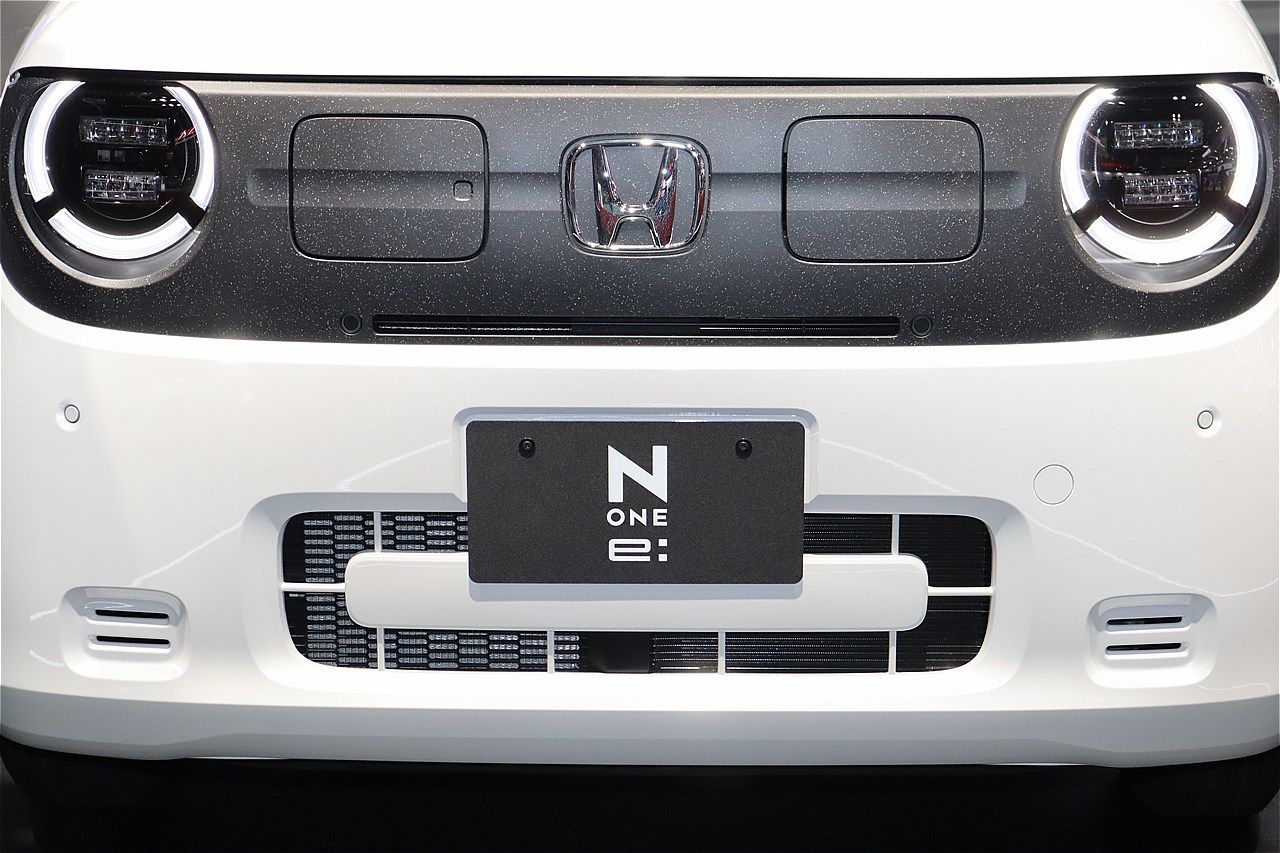 ホンダの軽乗用EV「N-ONE e:」（筆者撮影）